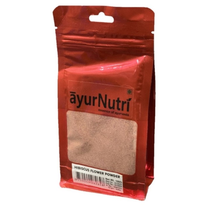 Ayurnutri Hibiscus Powder Net Wt 100g