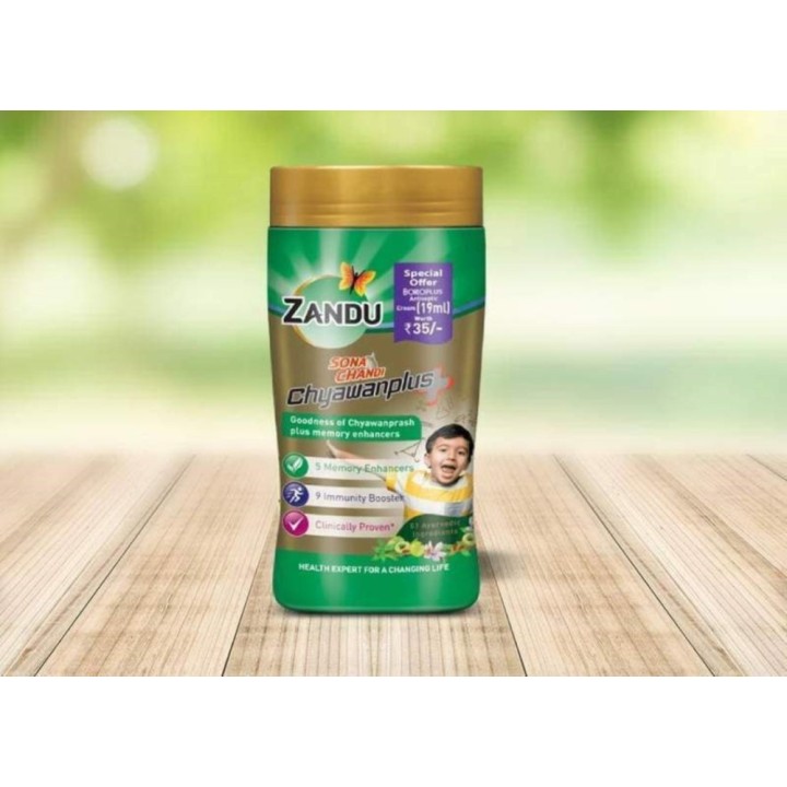Zandu Sona Chandi Chyawanplus 450gm