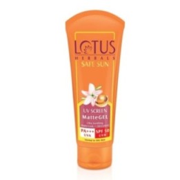 Lotus Herbals Safe Sun UV Screen Matte Gel SPF 50 PA+++ (100g)