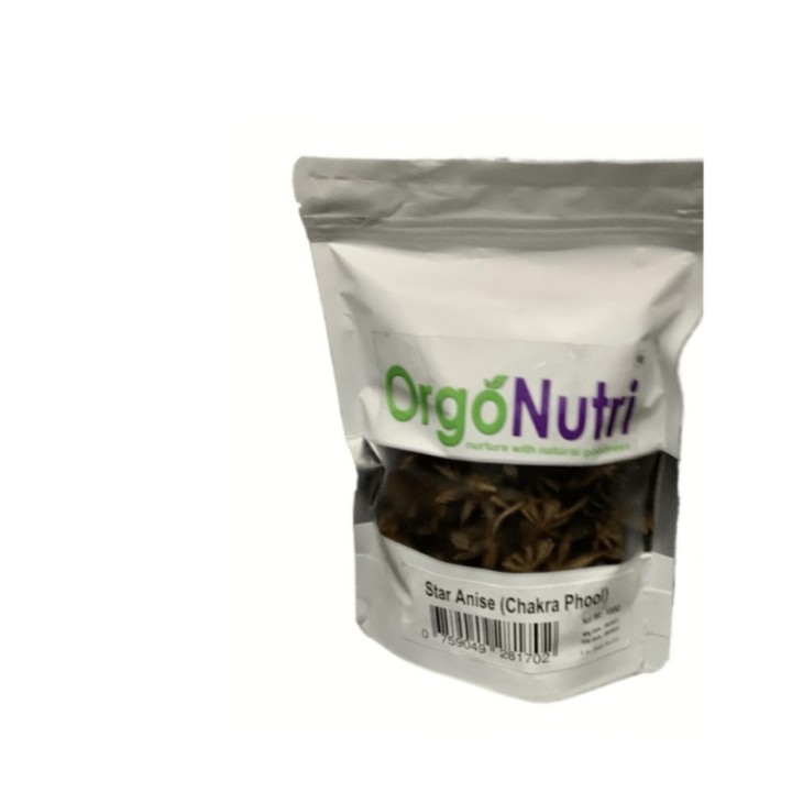 Orgonutri Star Anise (Chakra Phool) 100 Gm