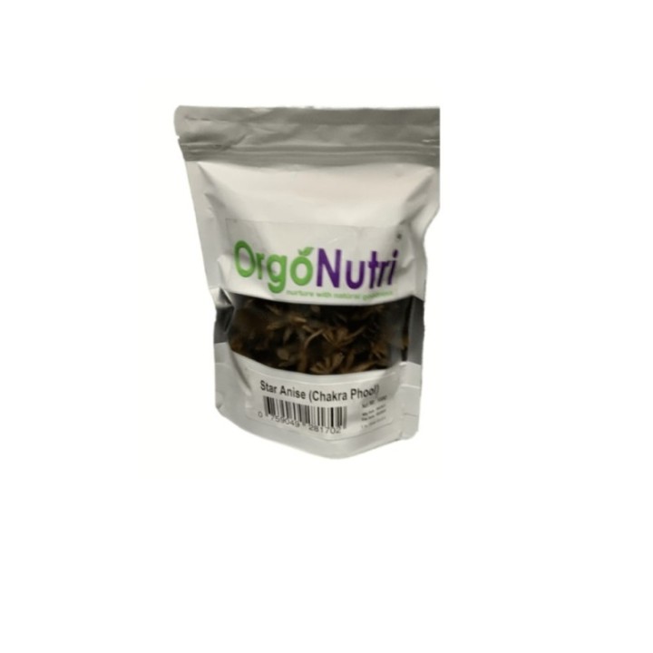 Orgonutri Star Anise (Chakra Phool) 100 Gm