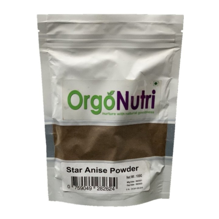 Orgonutri Star Anise Powder 100 Gm