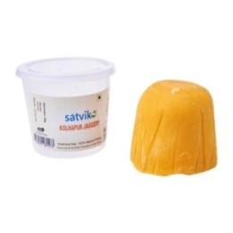 Satvik Natural Jaggery Whole, Gur, Pure, Natural, No Chemical and No