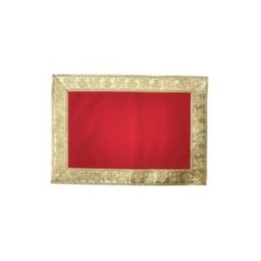Pooja Prayer Mat ( Velvette ) 14.5 Inches