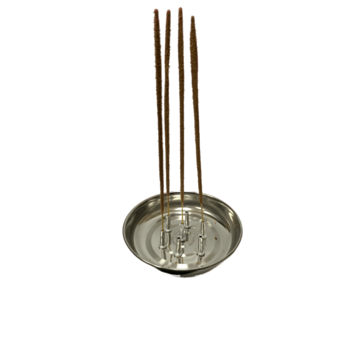 (7 Stick) Incense Stick Holder with Ash Catcher Aggarbatti Stand