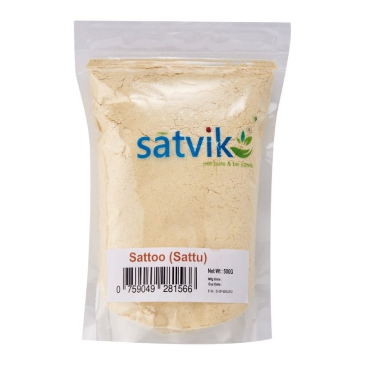 Satvik Sattoo (Sattu) Roasted Chickpeas Flour, Healthy and Protein