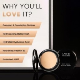 Lakmé Showstopper Collection Unreal Pressed Powder - Rose Creme 02