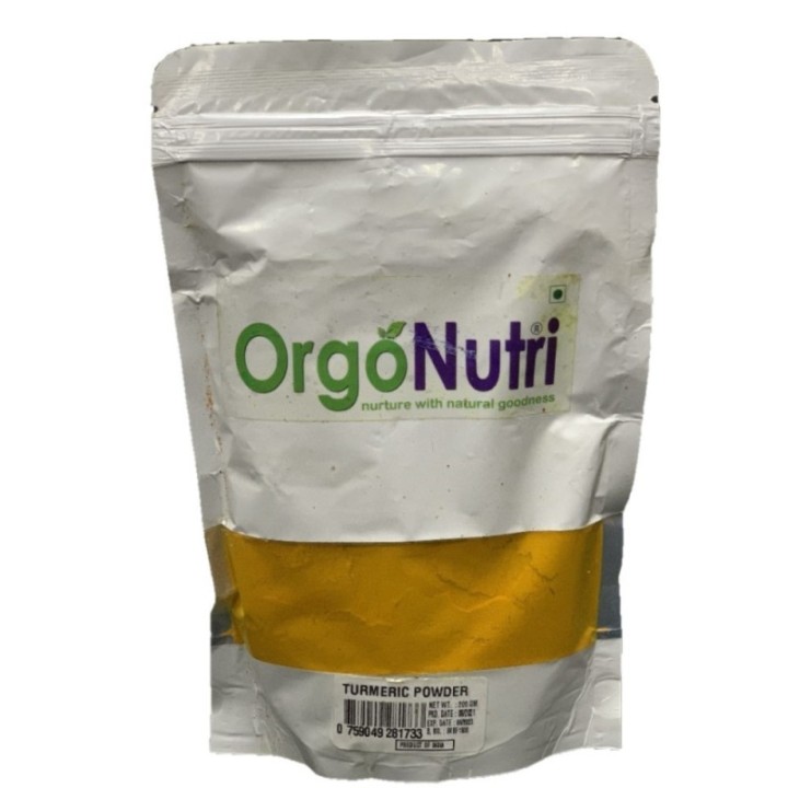 Orgonutri Turmeric Powder, Haldi Powder, Natural Coloring Spice
