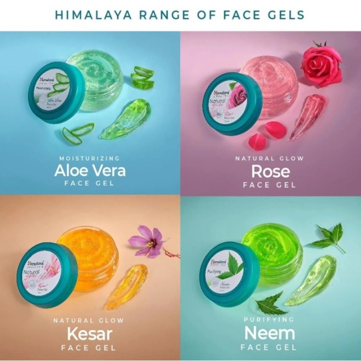 Himalaya Natural Glow Rose Face Gel 100 Ml