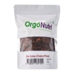 Orgonutri Whole Star Anise, Chakra Phool, Flavoured and Aromatic