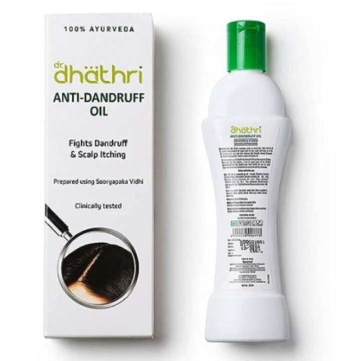 Dhathri Anti- Dandruff Oil Herbal Oil for Dandruff Relief from Itchy