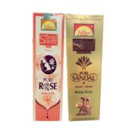 Parimal Sacred Scents Natural Chandan Dhoop Batti with Stand