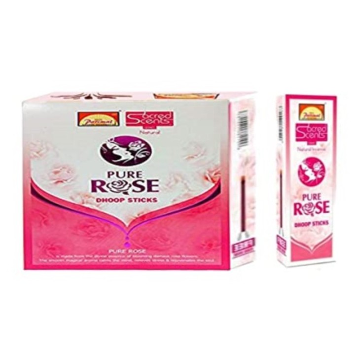 (Dhoop) Parimal Sacred Scents Pure Rose Dhoop Batti, for Pooja