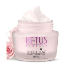 Lotus Herbals Whiteglow Advanced Pink Glow Brightening Cream SPF 25 I