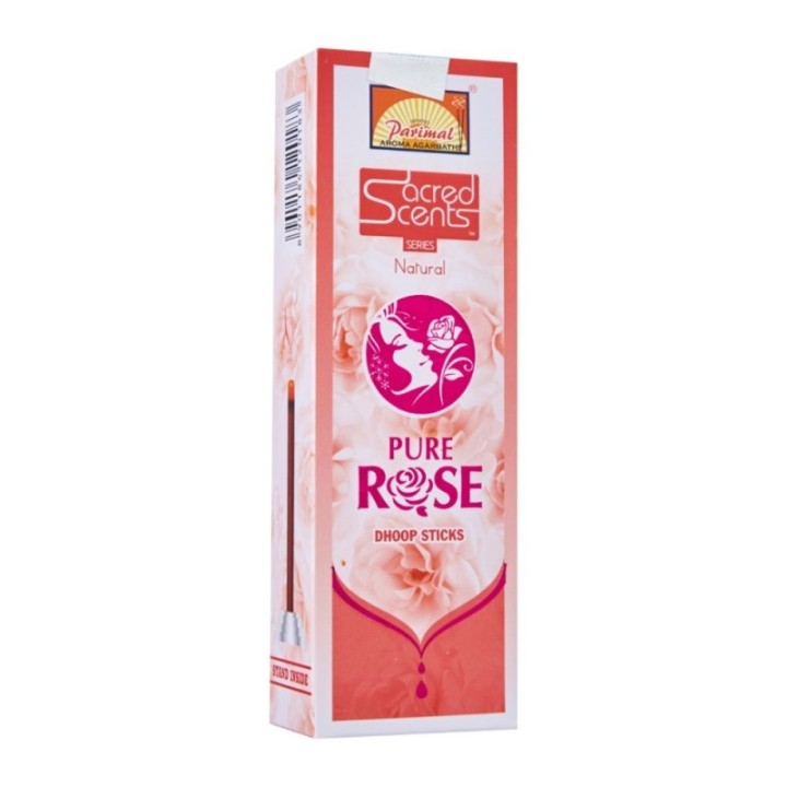 (Dhoop) Parimal Sacred Scents Pure Rose Dhoop Batti, for Pooja