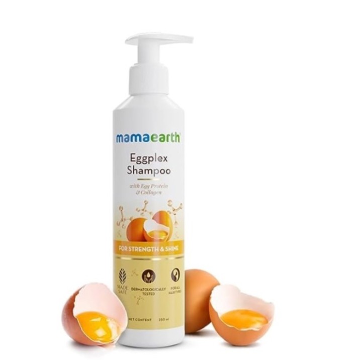 Mamaearth Eggplex Shampoo, for Strong Hair, with Egg Protein