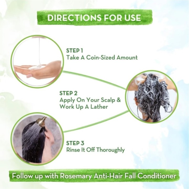 Mamaearth Rosemary Anti Hair Fall Shampoo with Rosemary & Methi Dana