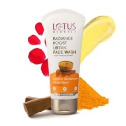 Lotus Herbals Radiance Boost Ubtan Face Wash Duo Turmeric, Sandalwood