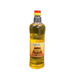 Satvik Dheepam Pooja Oil, Blend of 5 Oils, Lamp Oil for Prayer