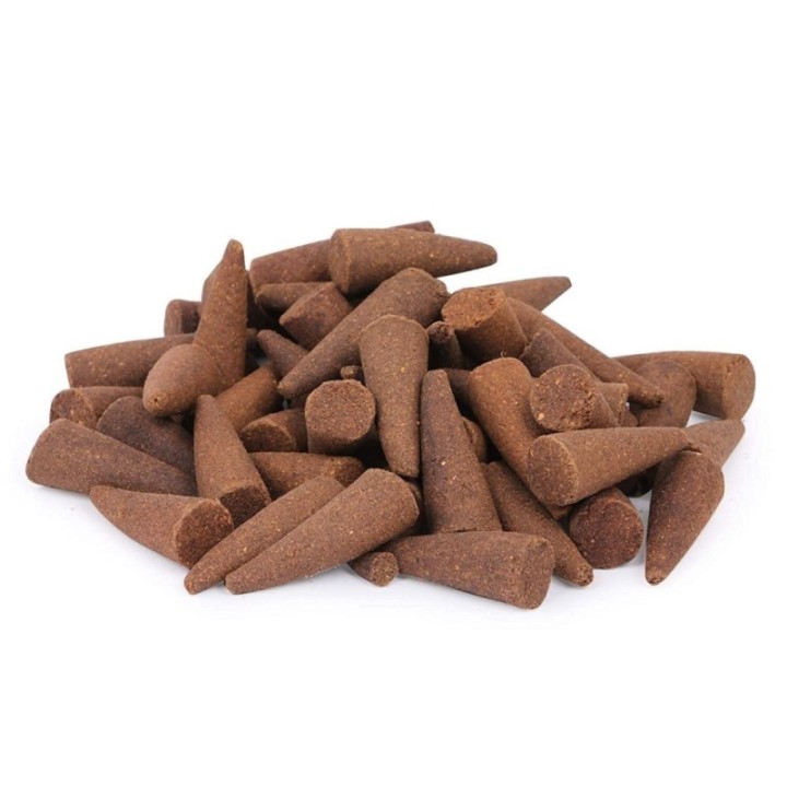 Satvik Agarwood Incense Cones for Puja and Prayer 200g