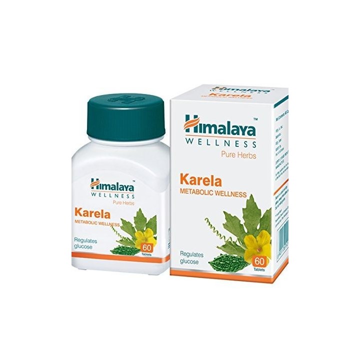 Himalaya Karela Metabolic Wellness Tablets (60 Tablets)
