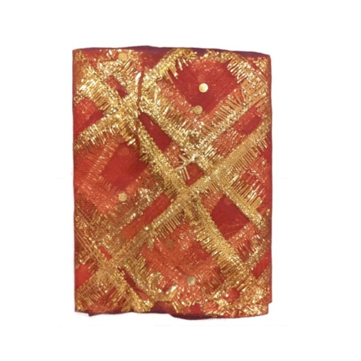 Mata Rani Chunri Vibrant Netted Mata Ki Chunri
