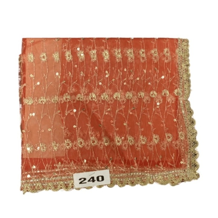 Mata Rani Chunri Vibrant Netted Mata Ki Chunri