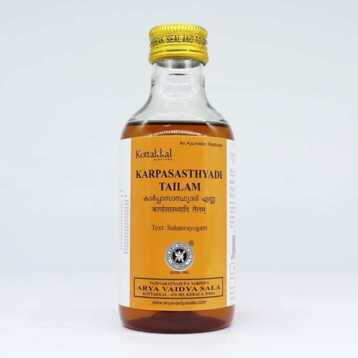 Karpasasthyadi Tailam- (Pack of 1) of Arya Vaidya Sala Kottakkal 200ml