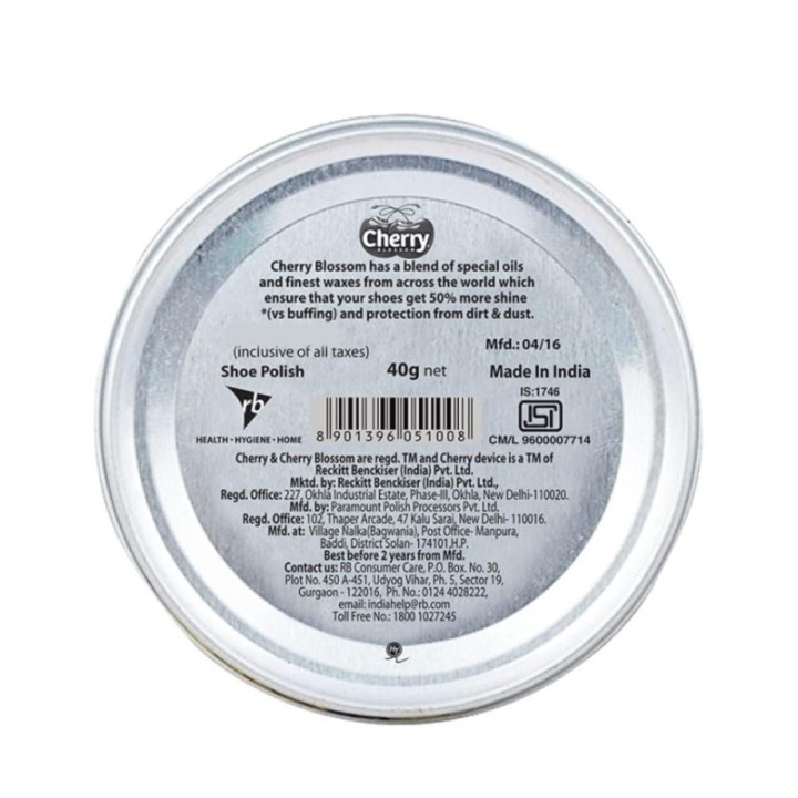Cherry Blossom Shoe Polish 40gm