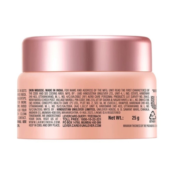 Lakme 9 to 5 Cc Airy Mousse 25 Gm