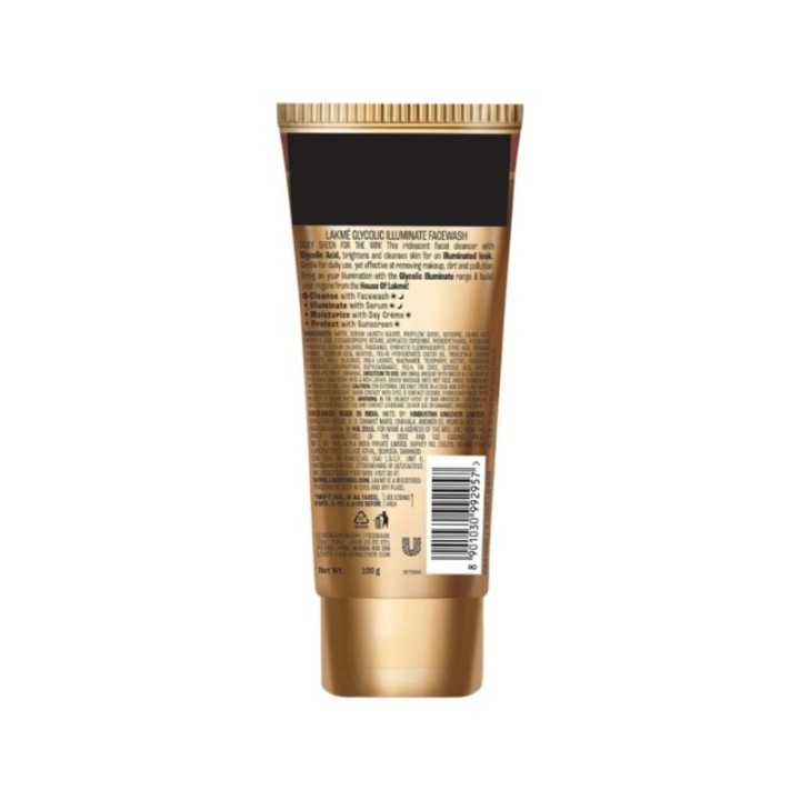 Lakme Glycolic Illuminate Facewash with Glycolic Acid Glycolic Acid