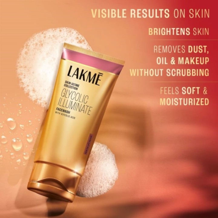 Lakme Glycolic Illuminate Facewash with Glycolic Acid Glycolic Acid