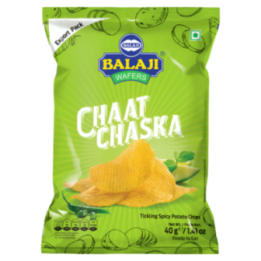 Balaji Wafers Cream & Onion Chips 171g