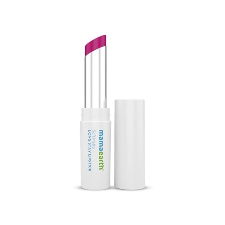 Mamaearth Soft Matte Long Stay Lipsticks with Jojoba Oil & Vitamin E