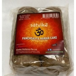 Satvik Panchgavya Hawan Cake, Gobar Kanda, Upla, Pack of (, Diameter