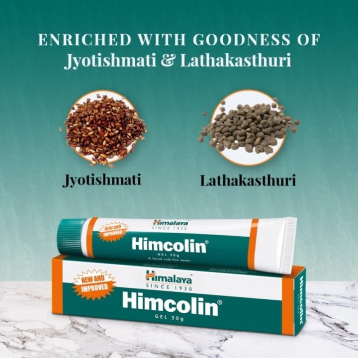 Himalaya Since 1930 Himcolin Gel 30g