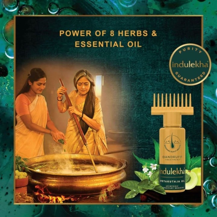 Indulekha Svetakutaja Oilayurvedic Medicinal Oil for Dandruff