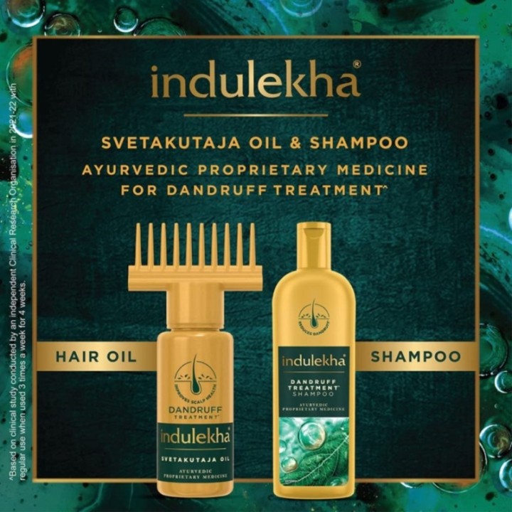 Indulekha Svetakutaja Oilayurvedic Medicinal Oil for Dandruff