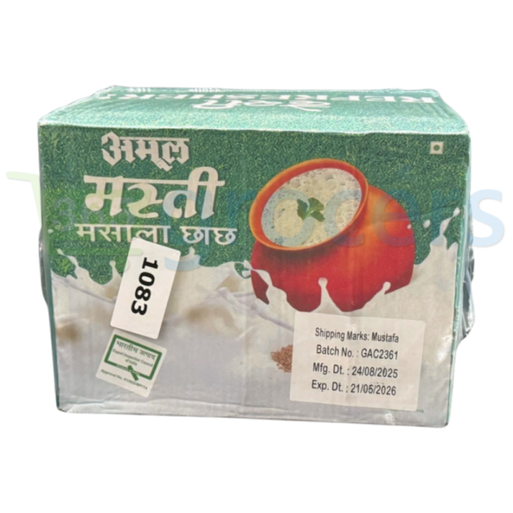 Amul Masti Buttermilk Carton Packed in a Pack 12 X Carton 1l