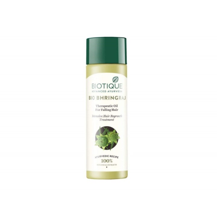 Biotique Bio Bhringraj Therapeutic Oil, for Falling Hair, Intensive