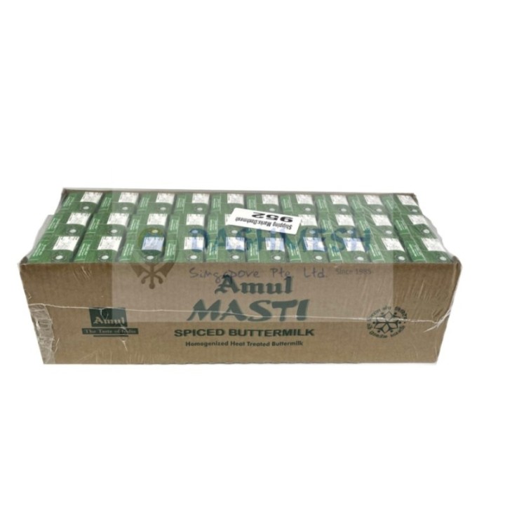 Amul Masti Buttermilk Carton Packed in a Packet and 30 X Carton 200ml