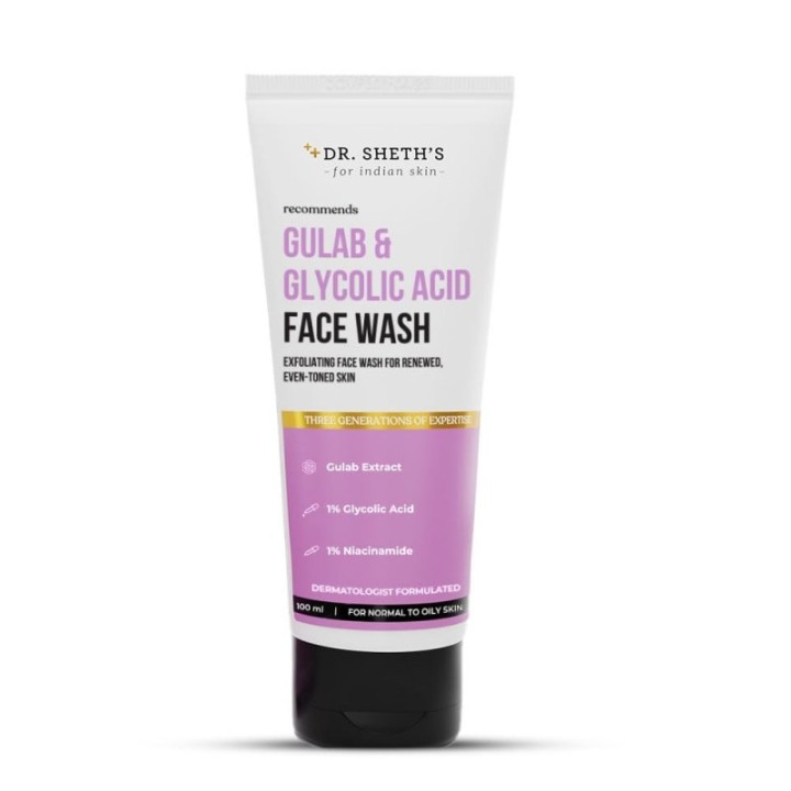 Dr. Sheth's Neem & Salicylic Acid Face Wash For Oily & Acne Prone Skin (100ml)