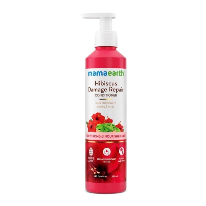 Mamaearth Hibiscus Damage Repair Conditioner with Hibiscus & Curry