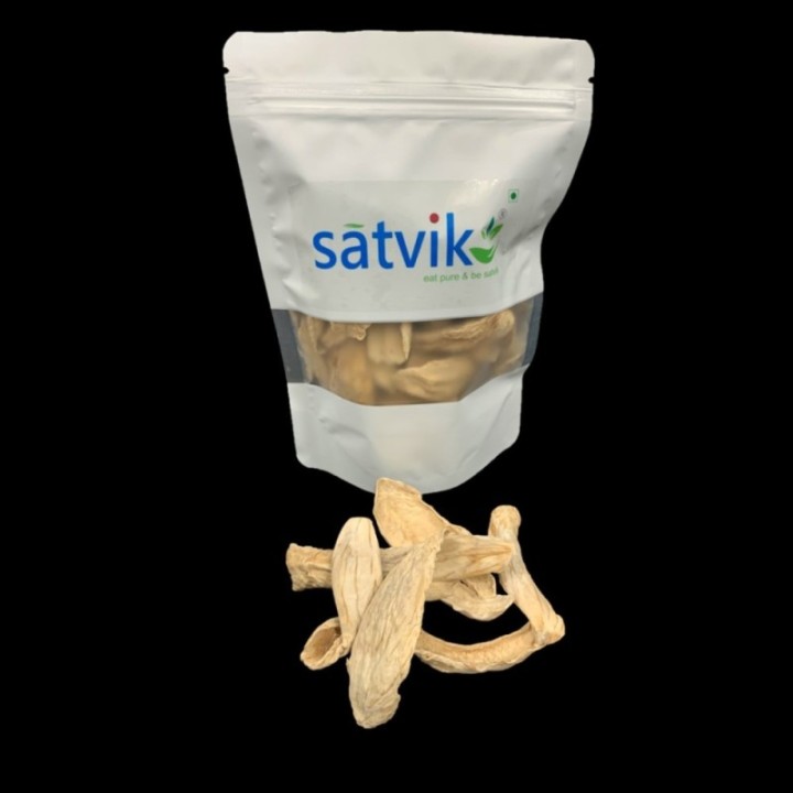 Satvik Amchur Slice Whole, Raw Mango Slice, Dried Mango Slice 100g