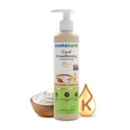 Mamaearth Curd Smoothening Conditioner for Women and Men; with Curd