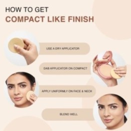 Lakmé 9to5 Fashionista Double Duty Dual Finish Compact