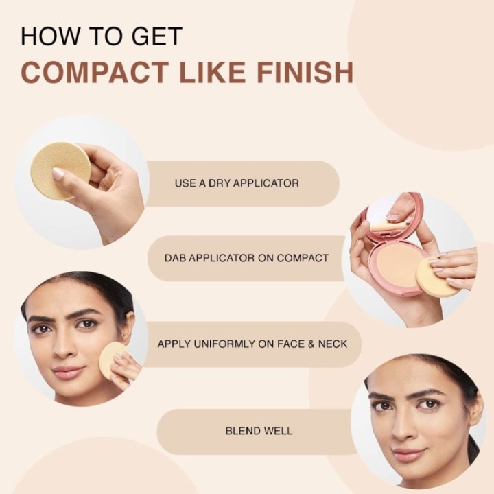 Lakmé 9to5 Fashionista Double Duty Dual Finish Compact