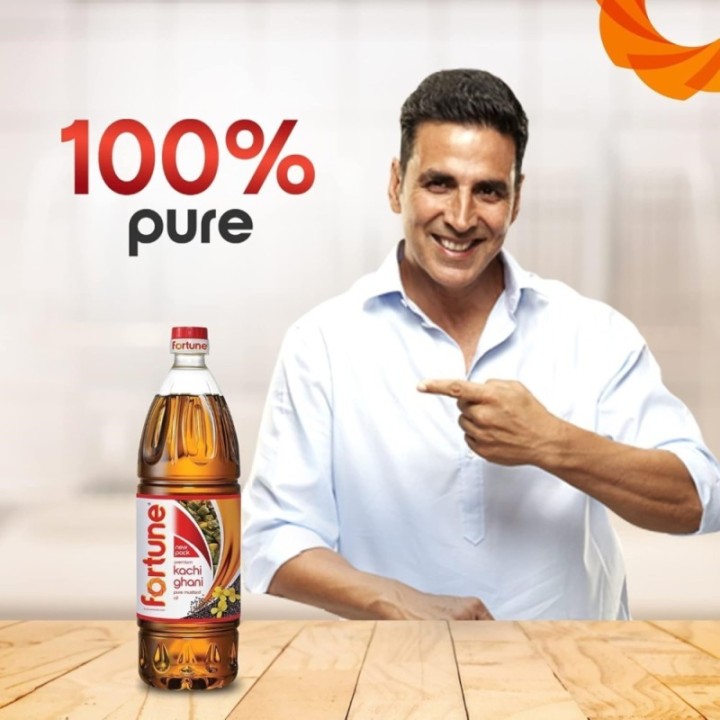 Fortune Premium Kachi Ghani Pure Mustard Oil, / Pet Bottle 1 Litre