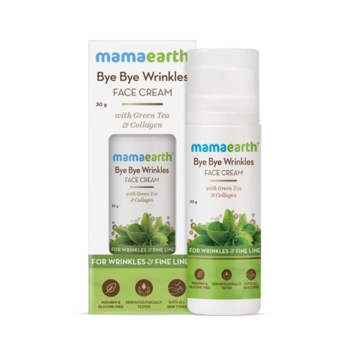 Mamaearth Bye Bye Face Cream for Women Anti Ageing, for Fine Line