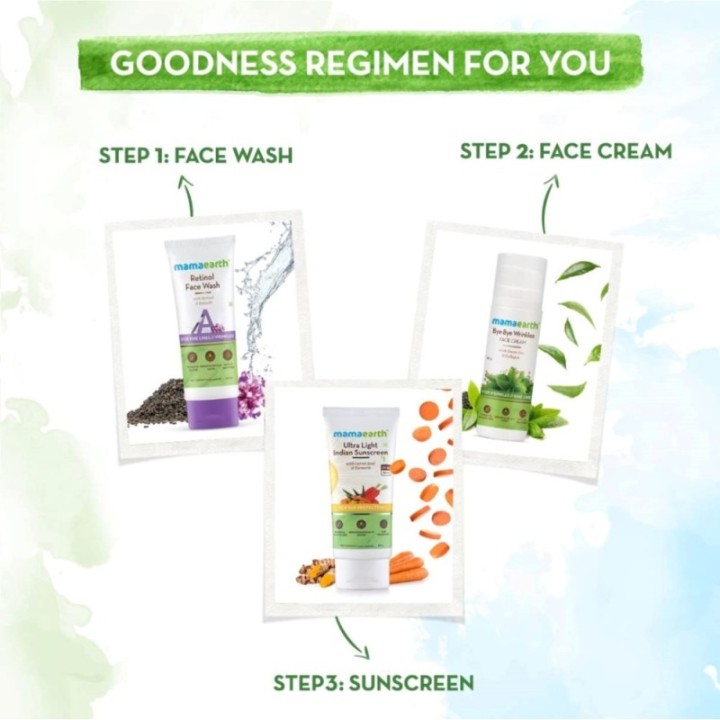 Mamaearth Bye Bye Face Cream for Women Anti Ageing, for Fine Line
